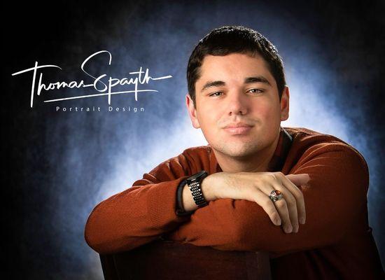 Haughton senior portrait by Thomas Spayth Portrait Design