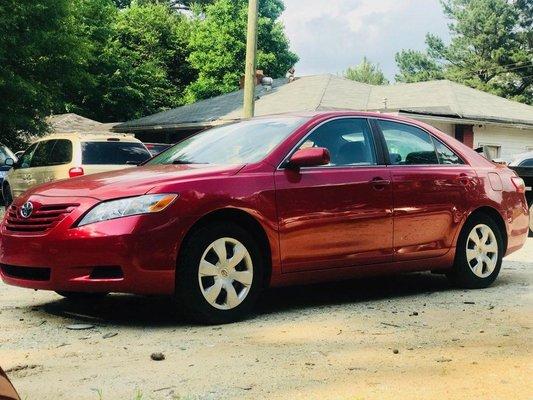 We bought this 2007 Toyota Camry for cash.