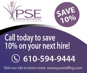 Call Today to save 10% on your next hire! Looking for a job? Check our website or call today for our current openings. 610-594-9444