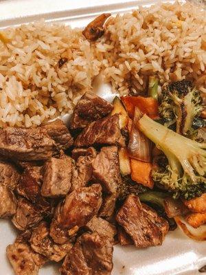 Steak Hibachi with Fried Rice