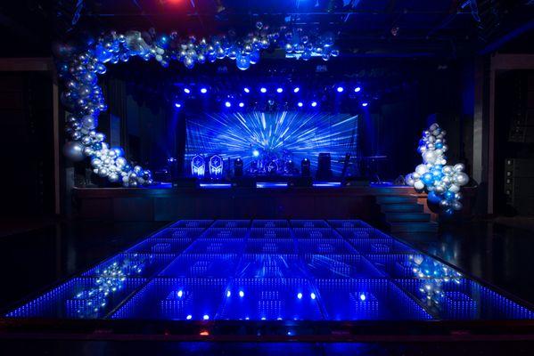 Awards Gala Stage and dance floor