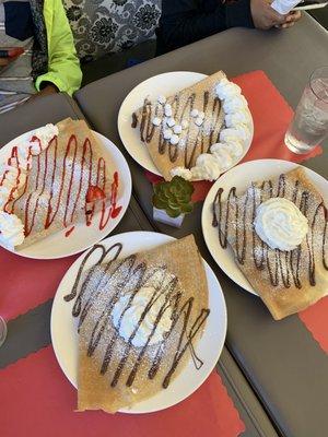 Sweet crepes