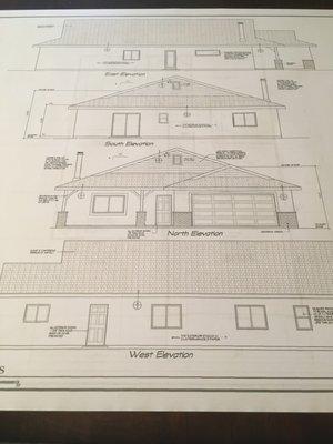 Exterior Elevations page