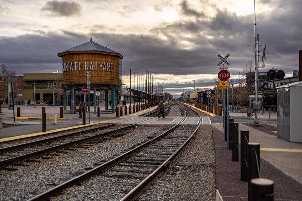 Santa Fe Depot - New Mexico Rail Runner Express