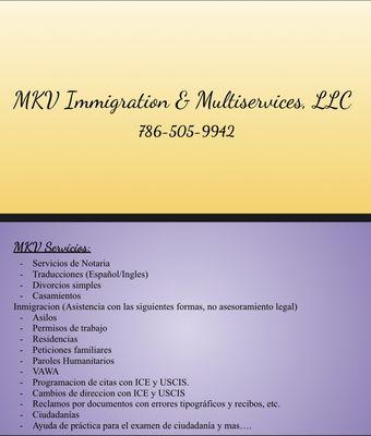 MKV Immigration and Multiservices