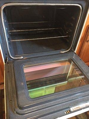 You have an oven dirty, now as good as new