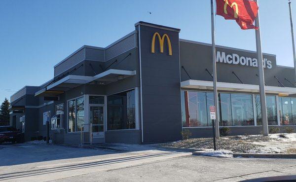 The mickey D's at Weber Rd & Boughton. The drive-thru is automated, so you'll be ordering from a robo-voice