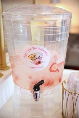 Iced Strawberry Water