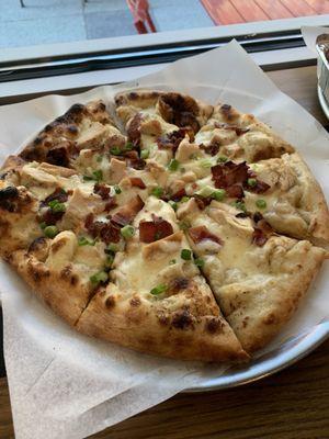 Chicken bacon ranch pizza