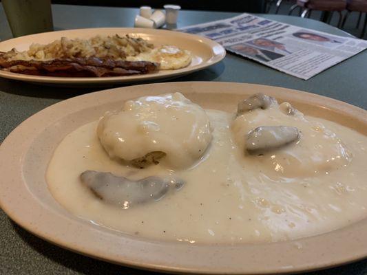 Biscuits and gravy