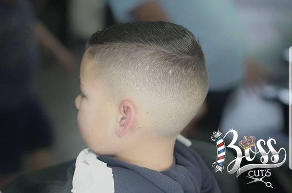 Kids need to look sharp too!. Mid-fade combover! Book now!