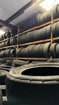 More and more used tires!