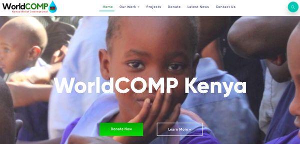 WorldCOMP Kenya Relief Website