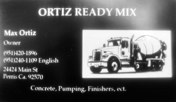 Ortiz Ready Mix