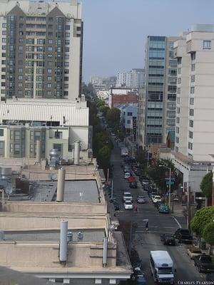 VIEW OF FILLMORE STREET FROM EL BETHEL TERRACE ROOF