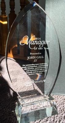 2014 Intel Security IT Manager Of The Year