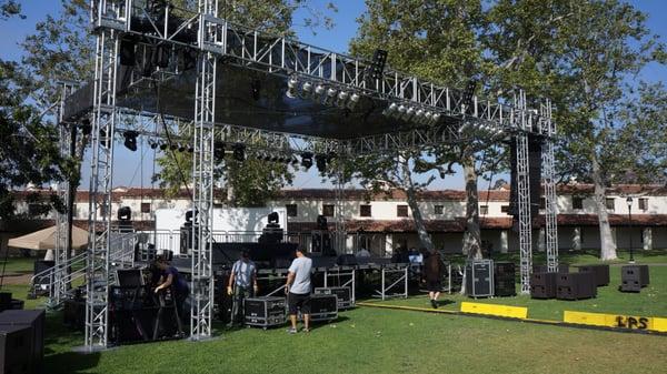 Festival Staging & Shade Top Services