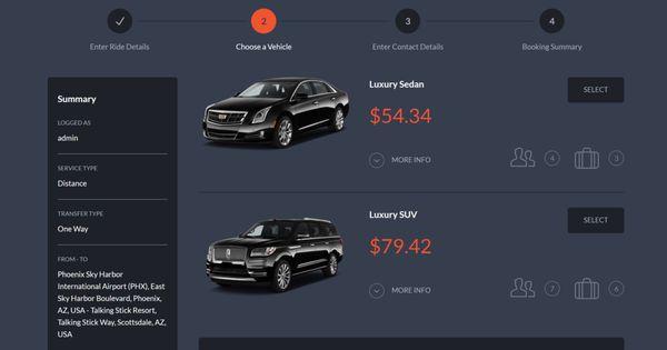 Choose your vehicle in our fully automated system then add extra options like meet n greet or if you need a child seat