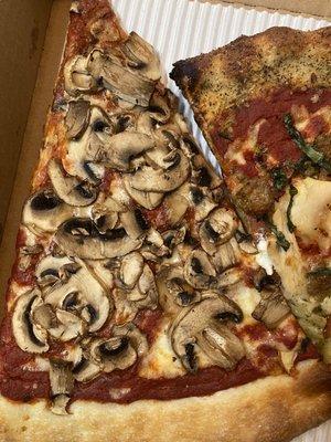 Mushroom pizza