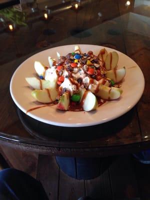 Caramel apple supreme - made from all locally sourced ingredients. Major yum factor!