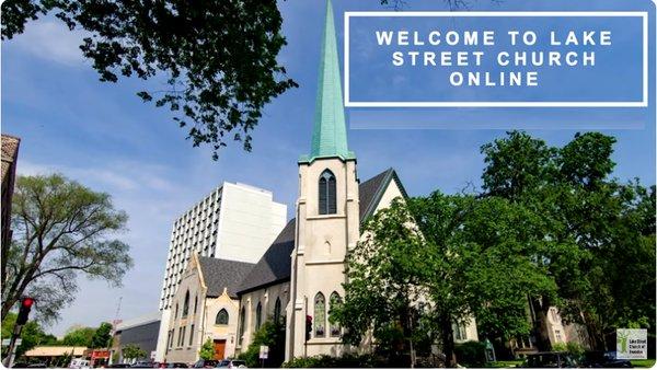 Lake Street Church at Lake and Chicago in Evanston