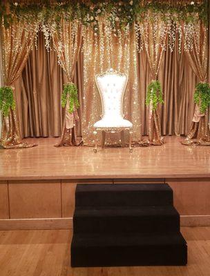 Enchanted Forest Quincenera Decoration by Elegancy Party Planner.