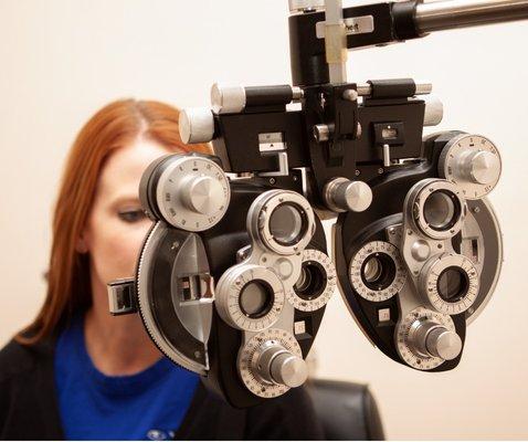 Yearly comprehensive eye exams are important to maintaining healthy vision and healthy eyes!