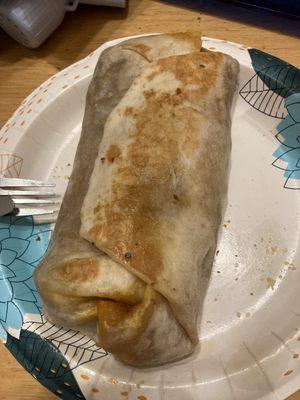 The border town taco made into a burrito so tasty