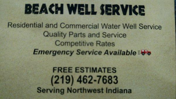 Beach Well Service