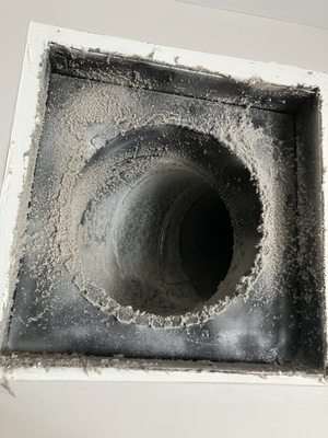 Dirty return vent