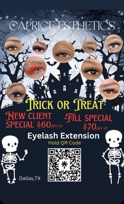 Halloween special $60 any set for new clients