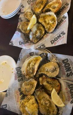 Charbroiled Oysters