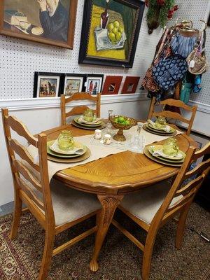 Lots of reasonable priced quality furniture and collectibles