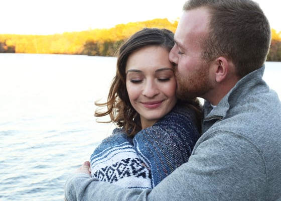 Fall Engagement Session, Burke Lake State Park