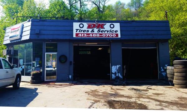 DK Tires & Service Store Front