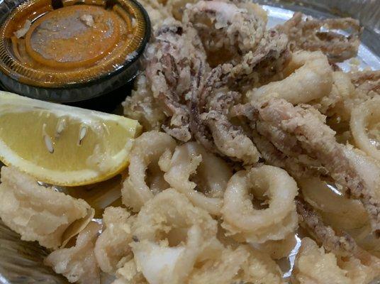 Fried calamari