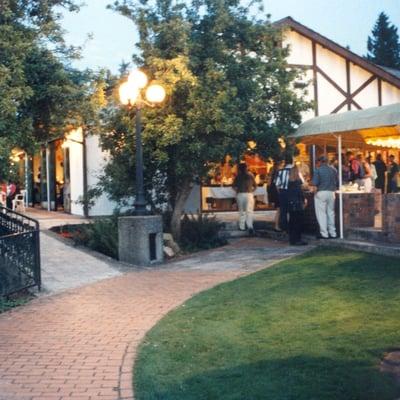 Conference in the Pavillion at Lange's Ranch Park.