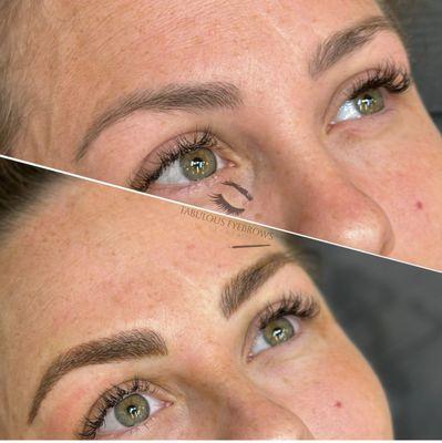 microblading before and after