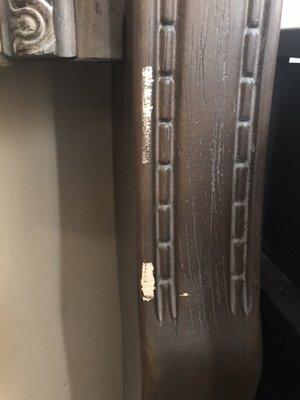 Scrapes on a "New" $900 bed