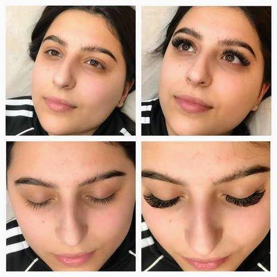 Huge different look with cat-eye volume