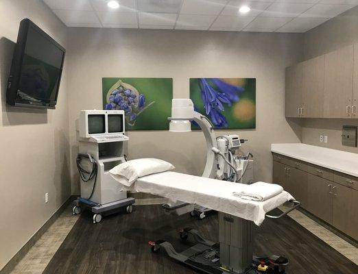 State of the Art Procedure Room with Diagnostic Imaging Suite