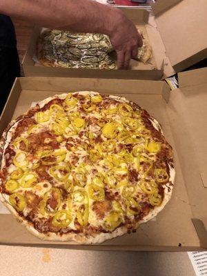 Banana Pepper Pizza