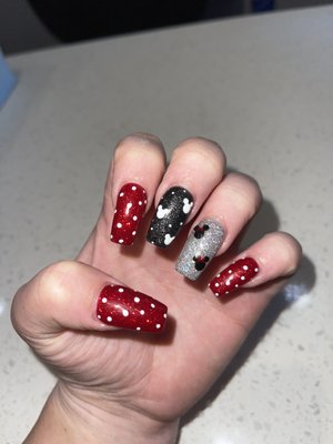 Disney nail set for my trip!