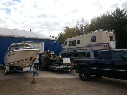 Service on cars, trucks and RV's Plus British APC!