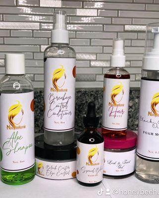 All natural products for healthy hair growth