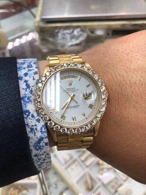 We buy and sell Rolex