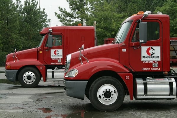 Chatham Steel Corporation Freightliners