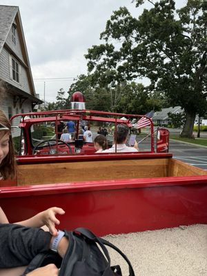 Fire truck ride