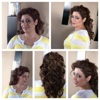 Hair and makeup at varga salon