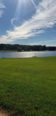 Beautiful little swimming lake